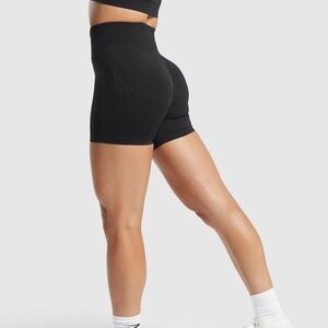 Gymshark Lift Contour Seamless Shorts Black